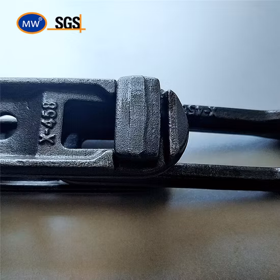 X348 X458 X678 X698 Chaîne forgée pour le sablage et la peinture